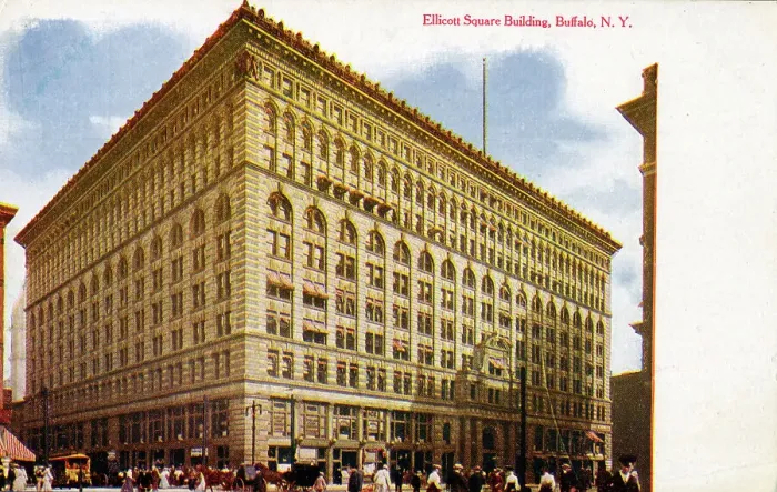 Framed Print : Ellicott Square Building, Buffalo, NY State, USA Framed Print : Ellicott Square Building, Buffalo, NY State, USA