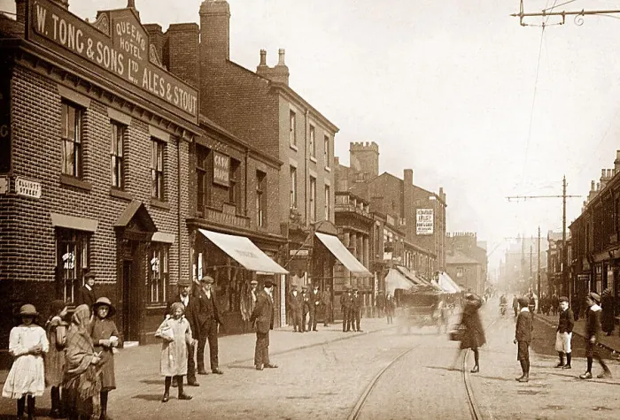Framed Print : Elliot Street, Tyldesley Framed Print : Elliot Street, Tyldesley