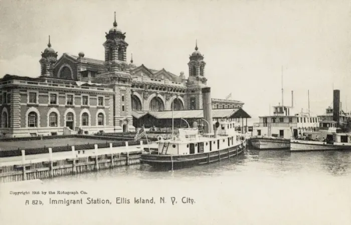 Framed Print : Ellis Island, New York Framed Print : Ellis Island, New York