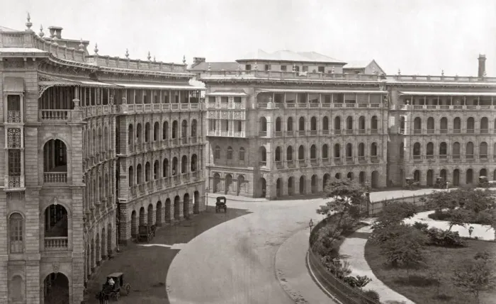 Framed Print : Elphinstone Circle, Bombay, Mumbai, India 1860s. Date: 1860s Framed Print : Elphinstone Circle, Bombay, Mumbai, India 1860s. Date: 1860s