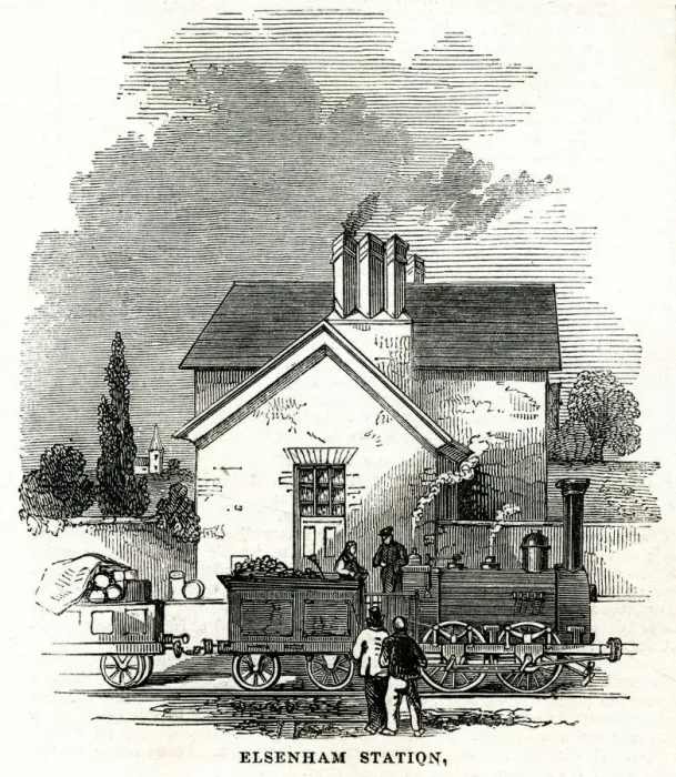 Framed Print : Elsenham railway station Framed Print : Elsenham railway station