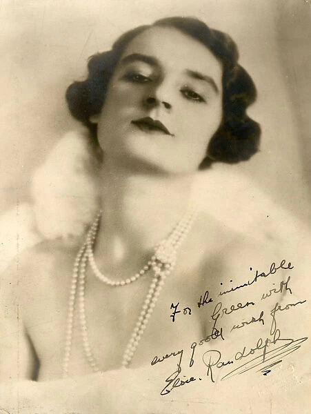 Elsie Randolph (19041982), English actress, singer, dancer