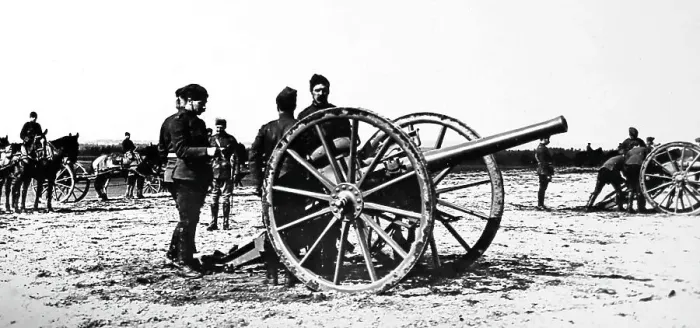 Framed Print : Elswick Battery probably during the Boer War Framed Print : Elswick Battery probably during the Boer War