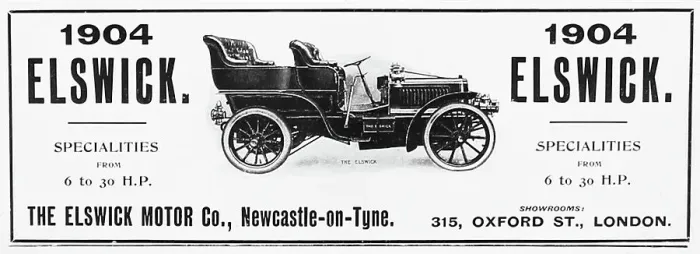 Framed Print : Elswick veteran car advertisement, early 1900s Framed Print : Elswick veteran car advertisement, early 1900s