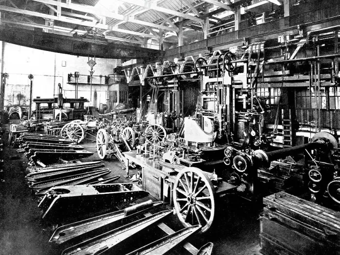 Framed Print : Elswick Works, Newcastle upon Tyne early 1900's Framed Print : Elswick Works, Newcastle upon Tyne early 1900's