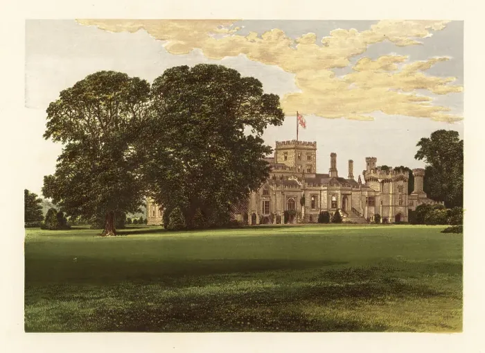 Framed Print : Elton Hall, Northamptonshire, England Framed Print : Elton Hall, Northamptonshire, England