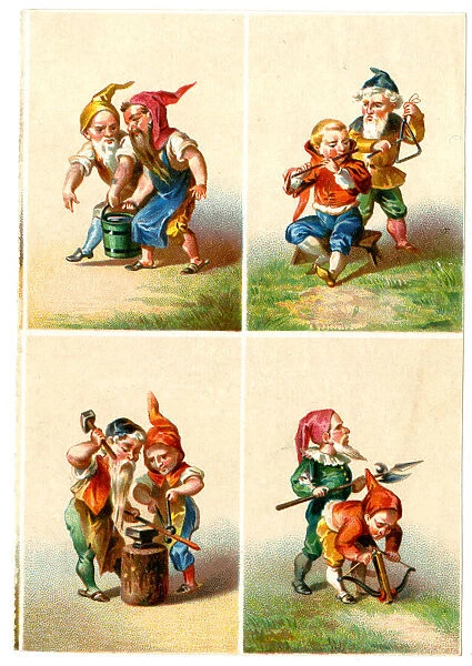 Elves and Gnomes.. 19th century