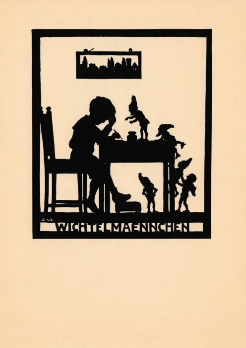 Framed Print : The Elves and the Shoemaker Framed Print : The Elves and the Shoemaker