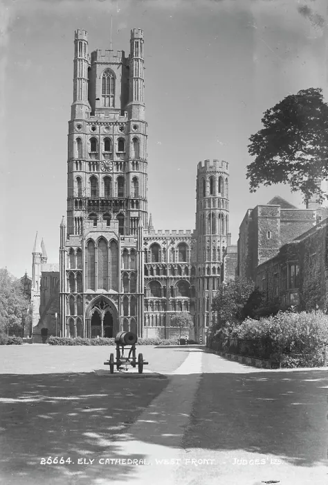 Framed Print : Ely Cathedral West Front Framed Print : Ely Cathedral West Front