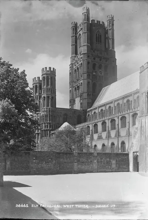 Framed Print : Ely Cathedral - West Tower Framed Print : Ely Cathedral - West Tower