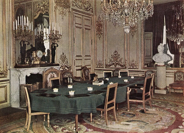 Elysee Palace - Council room