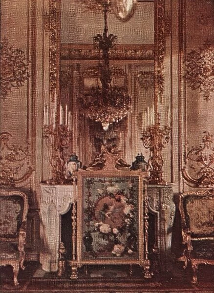 Elysee Palace - detail of salon d Hemicycle