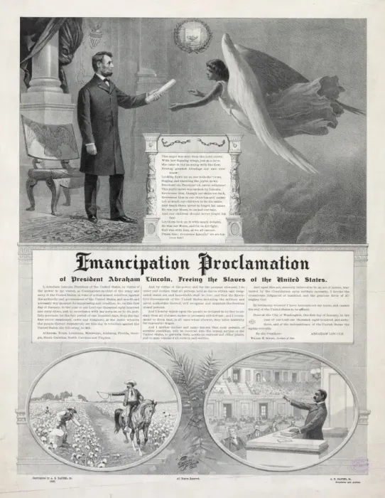 Framed Print : Emancipation Proclamation Framed Print : Emancipation Proclamation