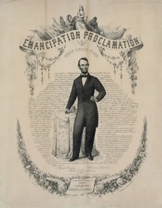 Framed Print : Emancipation Proclamation Framed Print : Emancipation Proclamation