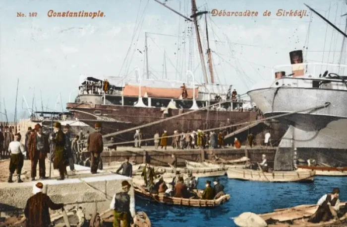 Framed Print : The Embarkation Quay - Sirkeci Framed Print : The Embarkation Quay - Sirkeci