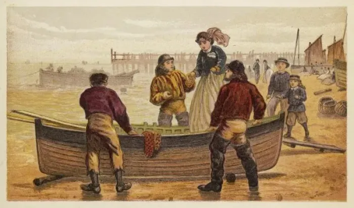 Framed Print : Embarking on Boat Trip Framed Print : Embarking on Boat Trip