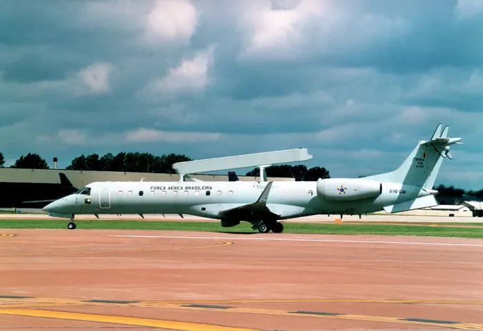 Framed Print : Embraer EMB-145SA R-99A 6704 Framed Print : Embraer EMB-145SA R-99A 6704