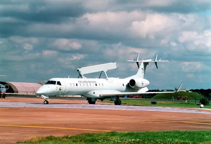 Framed Print : Embraer EMB-145SA R-99A 6704 Framed Print : Embraer EMB-145SA R-99A 6704