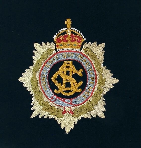 Embroidered badge of the Army Service Corps