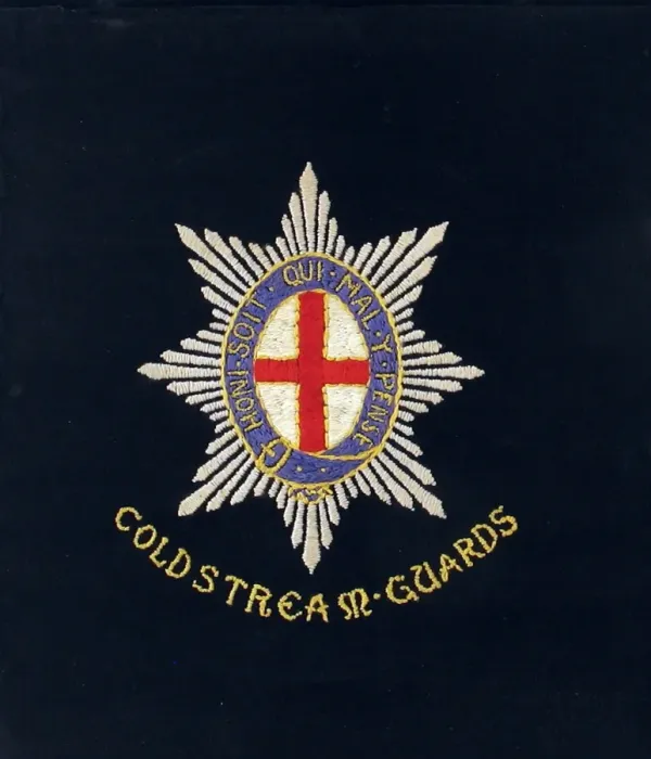 Framed Print : Embroidered badge of the Coldstream Guards Framed Print : Embroidered badge of the Coldstream Guards