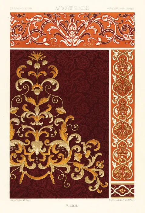 Framed Print : Embroidered hangings, 16th and 17th centuries Framed Print : Embroidered hangings, 16th and 17th centuries