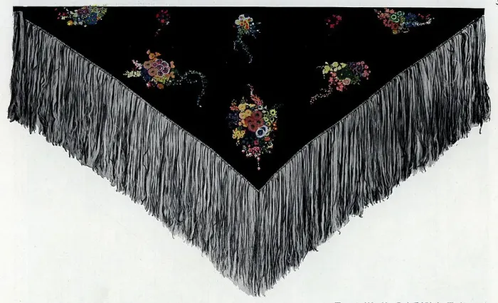 Framed Print : Embroidered Shawl Framed Print : Embroidered Shawl
