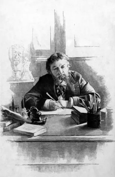 Framed Print : Emile Bergerat Framed Print : Emile Bergerat