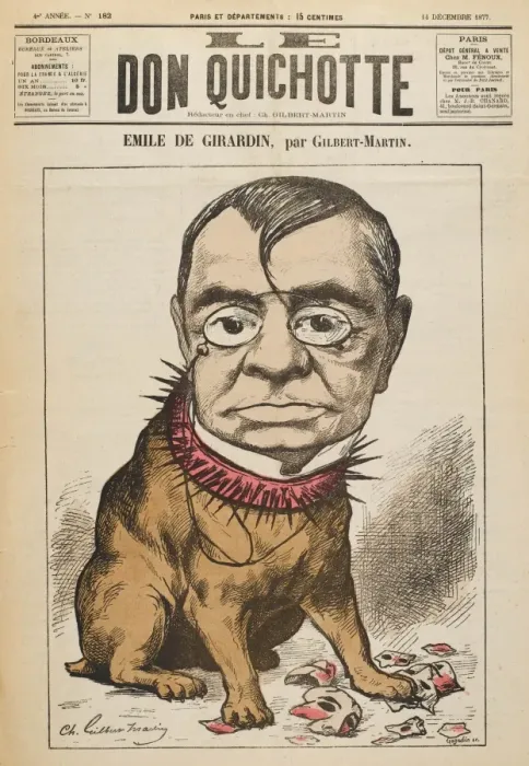 Framed Print : Emile De Girardin / Don Qu Framed Print : Emile De Girardin / Don Qu
