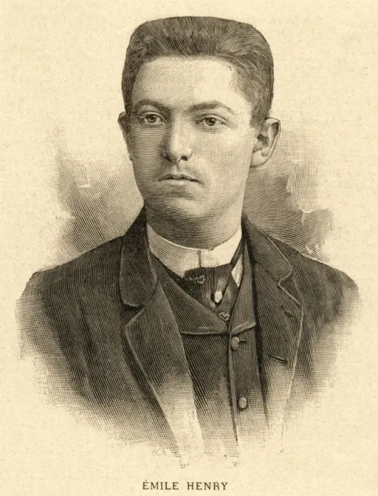 Framed Print : Emile Henry, Anarchist Framed Print : Emile Henry, Anarchist