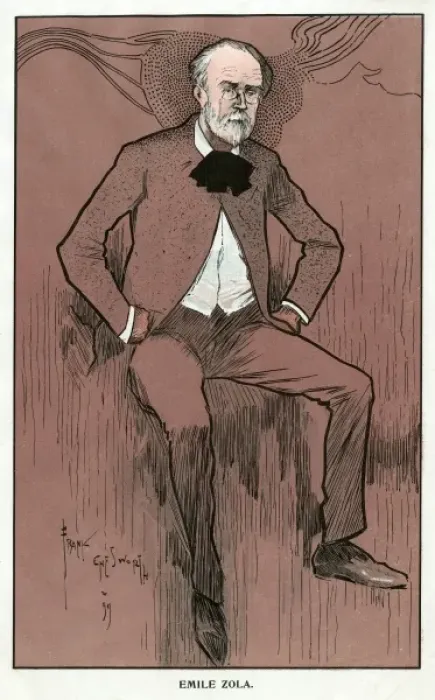 Framed Print : Emile Zola Framed Print : Emile Zola