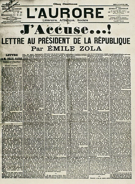 Emile Zola article