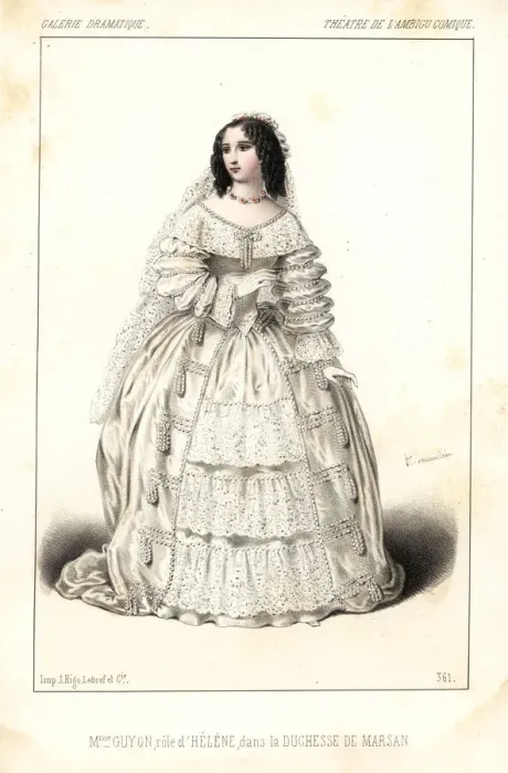 Framed Print : Emilie Honorine Guyon as Helene in La Duchesse Framed Print : Emilie Honorine Guyon as Helene in La Duchesse