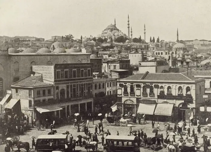 Framed Print : Eminonu Square - Istanbul, Turkey Framed Print : Eminonu Square - Istanbul, Turkey