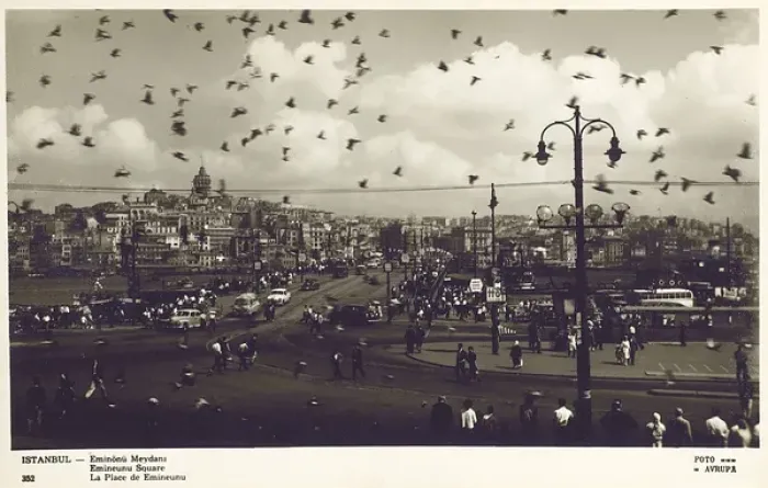 Framed Print : Eminonu Square - Southern end of Galata Bridge, Istanbul Framed Print : Eminonu Square - Southern end of Galata Bridge, Istanbul