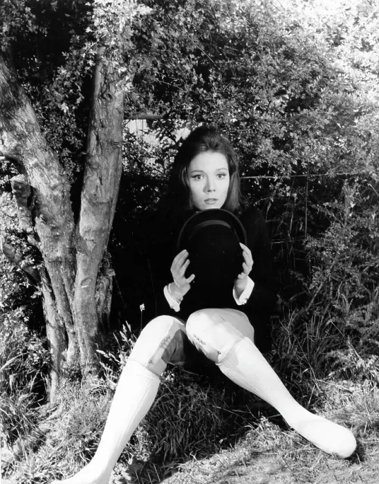 Framed Print : Emma Peel in The Avengers Framed Print : Emma Peel in The Avengers