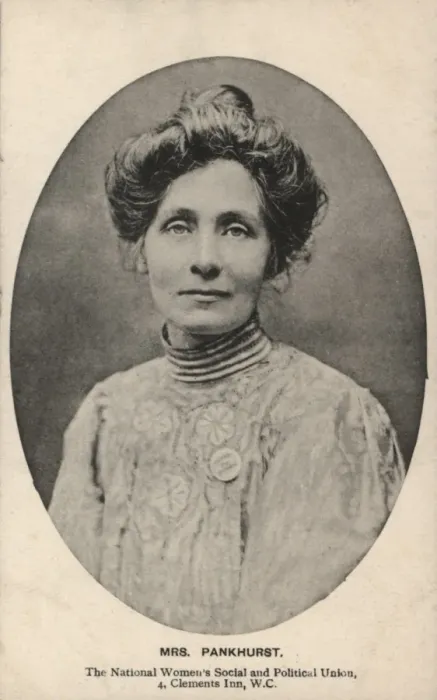 Framed Print : Emmeline Pankhurst Founder W. S. P. U Framed Print : Emmeline Pankhurst Founder W. S. P. U