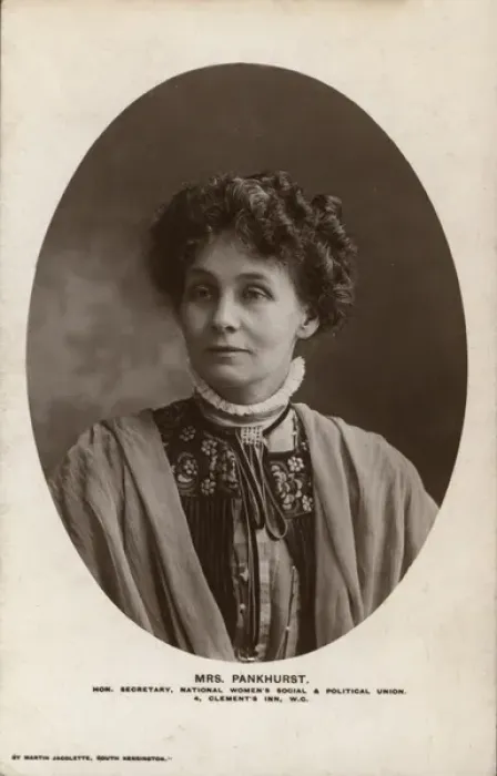 Framed Print : Emmeline Pankhurst Founder W. S. P. U Framed Print : Emmeline Pankhurst Founder W. S. P. U