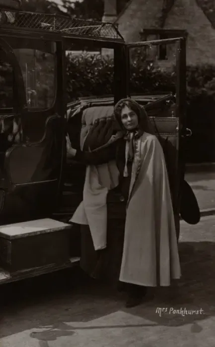 Framed Print : Emmeline Pankhurst Founder W. S. P. U Framed Print : Emmeline Pankhurst Founder W. S. P. U