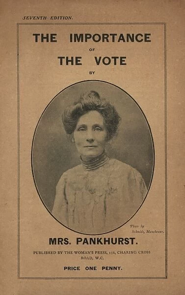Emmeline Pankhurst Importance of the Vote