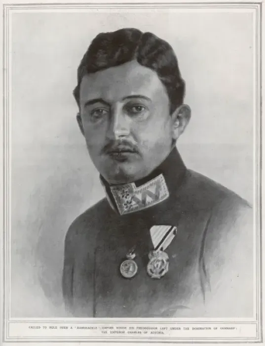 Framed Print : Emperor Charles of Austria Framed Print : Emperor Charles of Austria