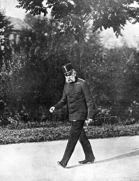 Emperor Franz Josef of Austria at Bad Ischl