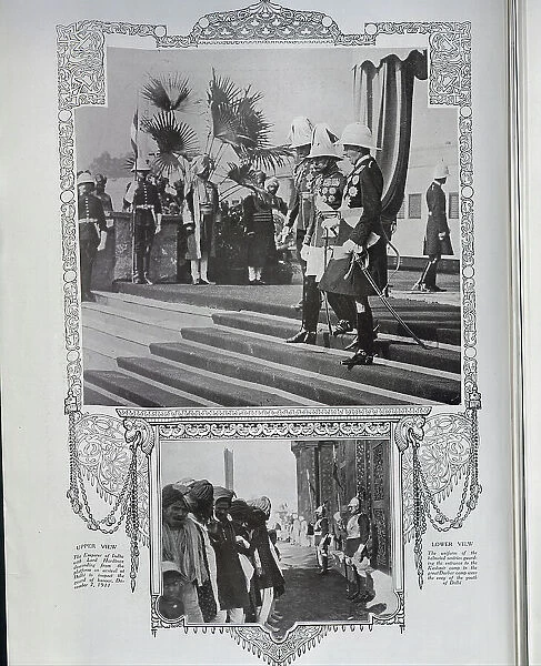 The Emperor of India with Lord Hardinge