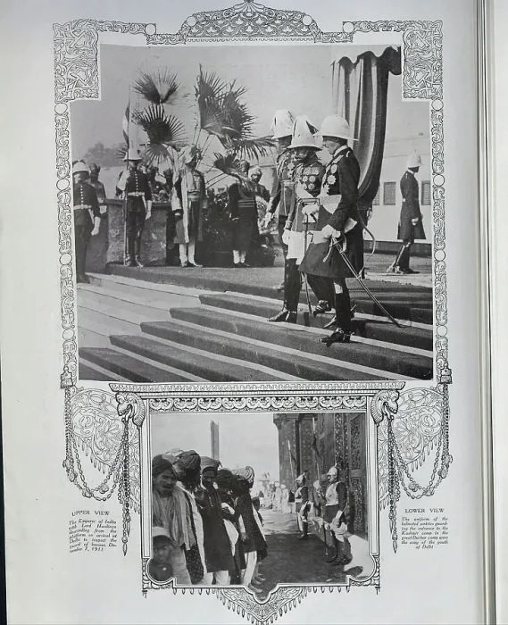 Framed Print : The Emperor of India with Lord Hardinge Framed Print : The Emperor of India with Lord Hardinge