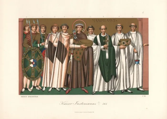 Framed Print : Emperor Justinian I Framed Print : Emperor Justinian I
