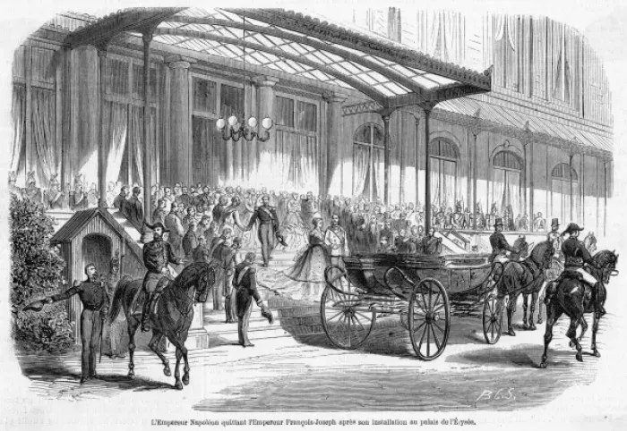 Framed Print : Emperor Visits - 2 Framed Print : Emperor Visits - 2