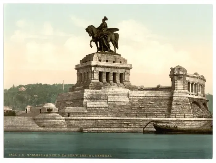 Framed Print : Emperor Williams Monument, Coblenz, the Rhine, Germany Framed Print : Emperor Williams Monument, Coblenz, the Rhine, Germany