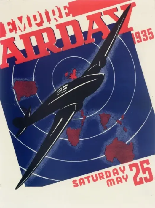 Framed Print : Empire Air Day Poster Framed Print : Empire Air Day Poster