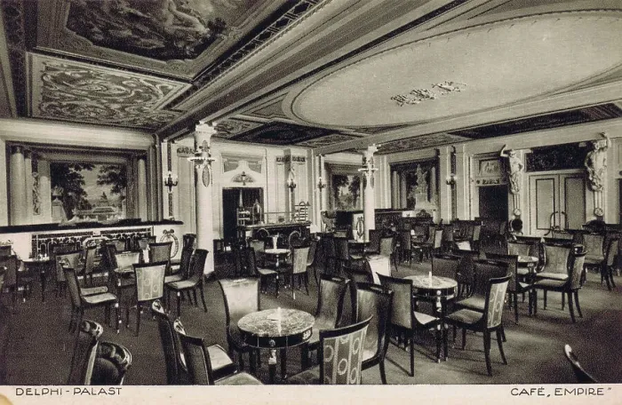 Framed Print : The Empire Cafe at the Delphi Palast, Charlottenburg, Berlin Framed Print : The Empire Cafe at the Delphi Palast, Charlottenburg, Berlin