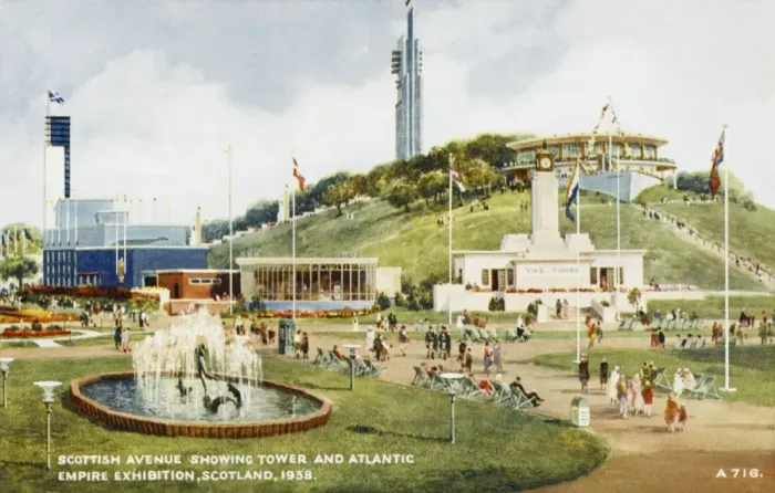 Framed Print : Empire Exhibition - Bellahouston Park, Glasgow Framed Print : Empire Exhibition - Bellahouston Park, Glasgow