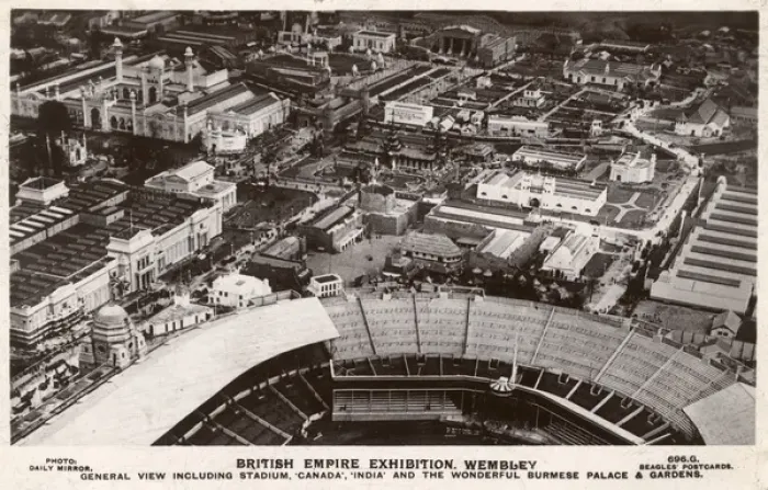 Framed Print : Empire Exhibition, Wembley, 1924 Framed Print : Empire Exhibition, Wembley, 1924